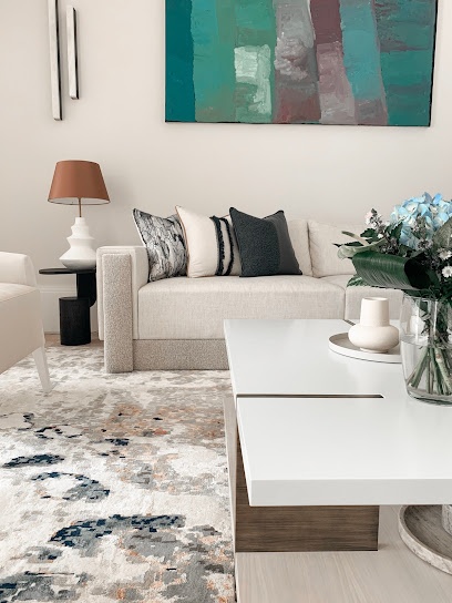 Cream & Black Interior Design